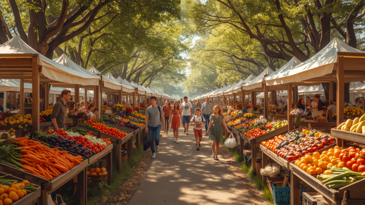 Bellevue Farmers Market at Washington Park