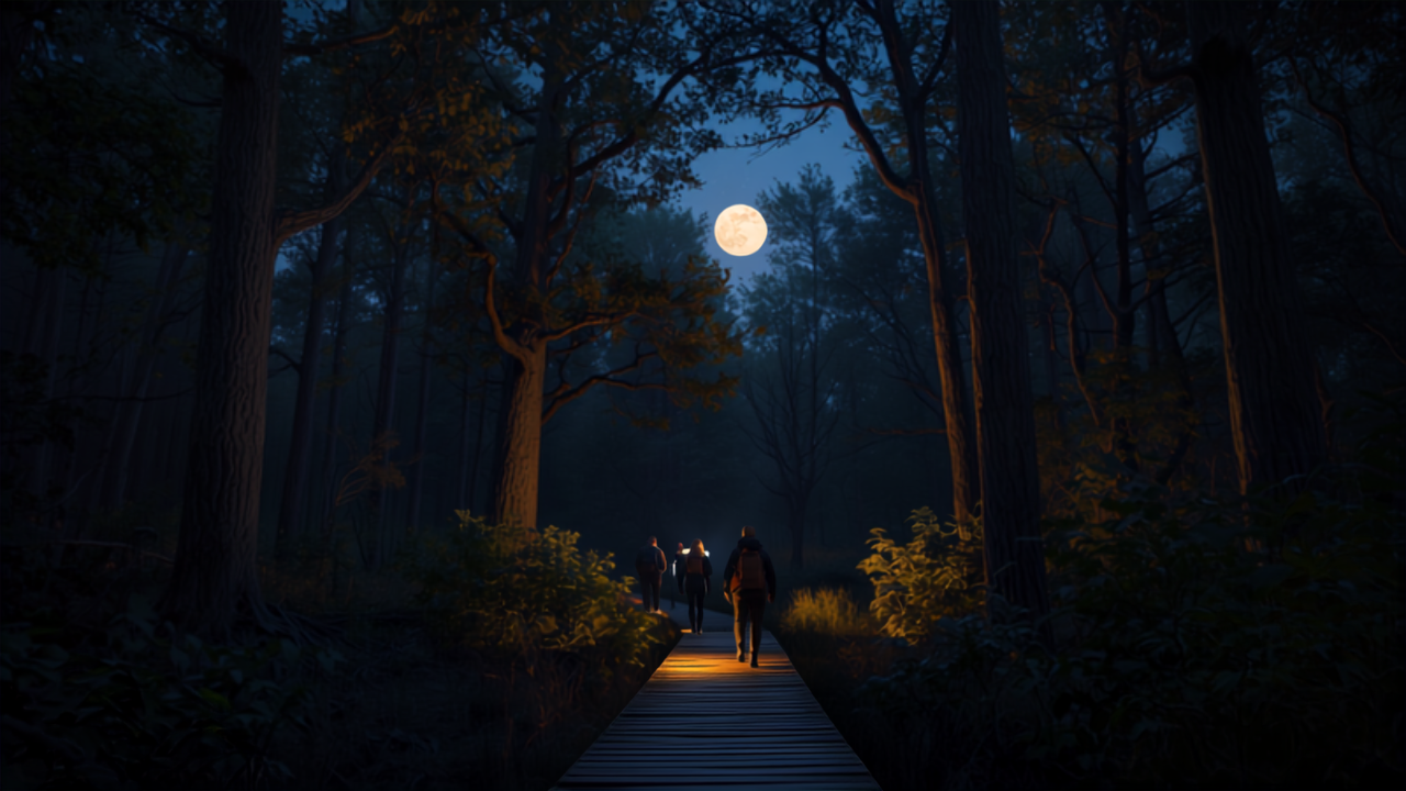 Full Moon Hike at Fontenelle Forest - September Edition