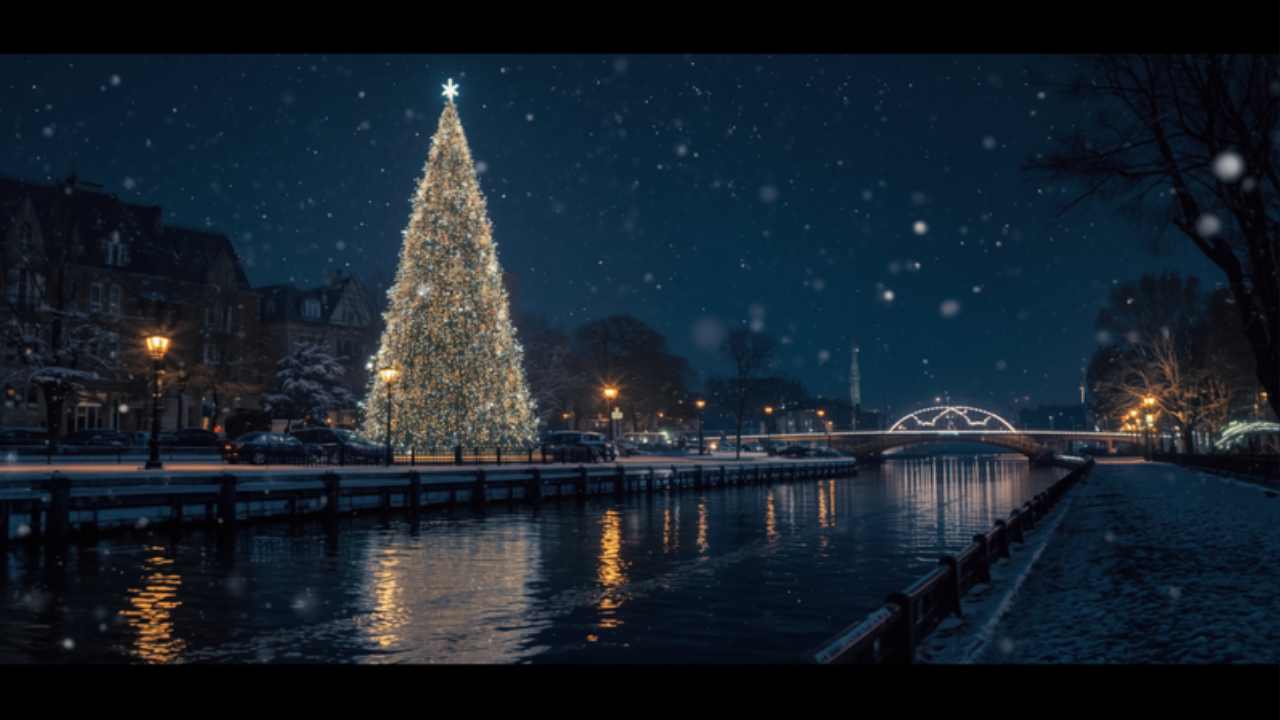 Holiday Lights Festival Lighting Ceremony at The RiverFront